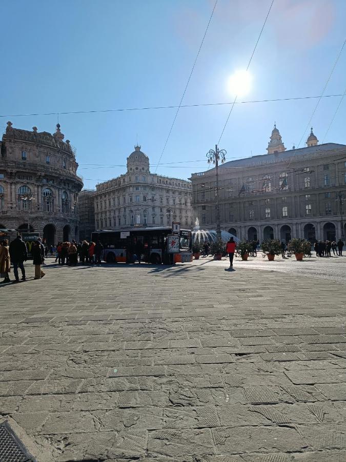 Ferienwohnung Le Maschere Di Palazzo Rosso. Genua Exterior foto